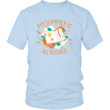 "My Summer Is All Booked" Unisex T-Shirt - Gifts For Reading Addicts