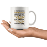 "As if she were the sun"11oz white mug - Gifts For Reading Addicts