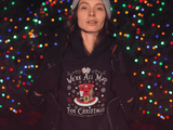 "We're All Mad For Christmas" Hoodie - Gifts For Reading Addicts