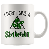 "i Don't Give A Slythershit" 11oz White Mug - Gifts For Reading Addicts