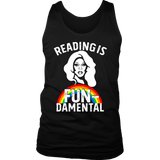 Rupaul"Reading Is Fundamental" Men's Tank Top - Gifts For Reading Addicts