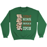 "I Read" Sweatshirt - Gifts For Reading Addicts
