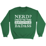 "Nerd?" Sweatshirt - Gifts For Reading Addicts