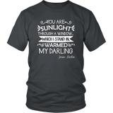 "You are sunlight" Unisex T-Shirt - Gifts For Reading Addicts