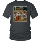 "I Found Myself In Wonderland" Unisex T-Shirt - Gifts For Reading Addicts
