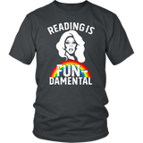 Rupaul"Reading Is Fundamental" Unisex T-Shirt - Gifts For Reading Addicts