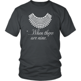 "When there are nine" Unisex T-Shirt - Gifts For Reading Addicts