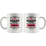 "You should be kissed"11oz white mug - Gifts For Reading Addicts