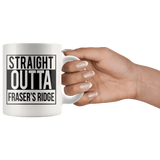 "Fraser's Ridge"11oz White Mug - Gifts For Reading Addicts