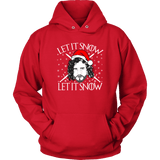 "Let It Snow" Hoodie - Gifts For Reading Addicts