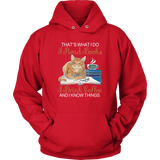 "I Read Books,I Drink Coffee" Hoodie - Gifts For Reading Addicts