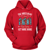 "Get More Books" Hoodie - Gifts For Reading Addicts
