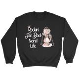 "The Book Nerd Life" Sweatshirt - Gifts For Reading Addicts