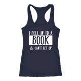 "I Fell Into A Book" Women's Tank Top - Gifts For Reading Addicts