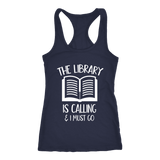 "The library" Women's Tank Top - Gifts For Reading Addicts