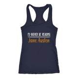 "I'd Rather Be reading JA" Women's Tank Top