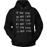Library Stamp Hoodie - Gifts For Reading Addicts