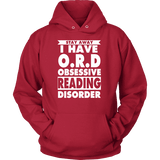 Stay Away I Have O.R.D Hoodie - Gifts For Reading Addicts
