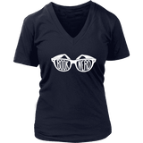 Book Nerd V-neck - Gifts For Reading Addicts