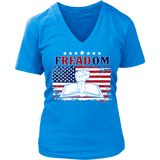 Freadom V-neck - Gifts For Reading Addicts