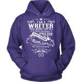 I am a writer Hoodie - Gifts For Reading Addicts
