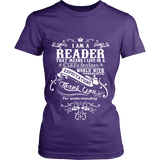 I am a reader Fitted T-shirt - Gifts For Reading Addicts