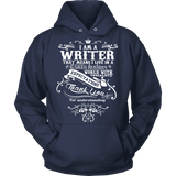 I am a writer Hoodie - Gifts For Reading Addicts