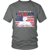 Freadom Unisex T-shirt - Gifts For Reading Addicts