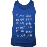 Library Stamp Mens Tank - Gifts For Reading Addicts