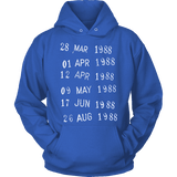 Library Stamp Hoodie - Gifts For Reading Addicts