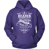I am a reader Hoodie - Gifts For Reading Addicts