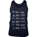 Library Stamp Mens Tank - Gifts For Reading Addicts
