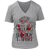 Game of Thrones Bloody T-shirt V-neck - Gifts For Reading Addicts