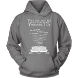 They say you are what you read Hoodie - Gifts For Reading Addicts