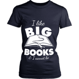 I like big books and i cannot lie Fitted T-shirt - Gifts For Reading Addicts
