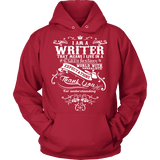 I am a writer Hoodie - Gifts For Reading Addicts