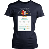 Bookachu Fitted T-shirt - Gifts For Reading Addicts