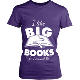 I like big books and i cannot lie Fitted T-shirt - Gifts For Reading Addicts