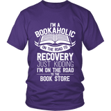 I'm a Bookaholic Unisex T-shirt - Gifts For Reading Addicts