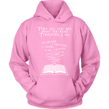 They say you are what you read Hoodie - Gifts For Reading Addicts