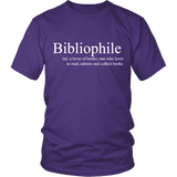 Bibliophile Unisex T-shirt - Gifts For Reading Addicts
