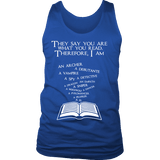 They say you are what you read Mens Tank - Gifts For Reading Addicts