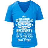 I'm a Bookaholic V-neck - Gifts For Reading Addicts