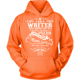 I am a writer Hoodie - Gifts For Reading Addicts