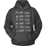 Library Stamp Hoodie - Gifts For Reading Addicts