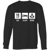 Eat, Sleep, Read Sweatshirt - Gifts For Reading Addicts