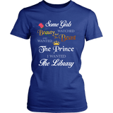 Beauty And The Beast Fitted T-shirt - Gifts For Reading Addicts