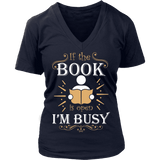 If the book is open I am busy - Gifts For Reading Addicts