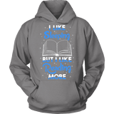 I Like Sleeping, But I Like Reading More Hoodie - Gifts For Reading Addicts