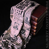 Pattern Handmade Infinity Scarf - Gifts For Reading Addicts